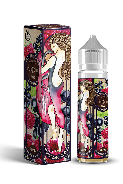 [002237] Framboise Cassis 50 ml - CURIEUX