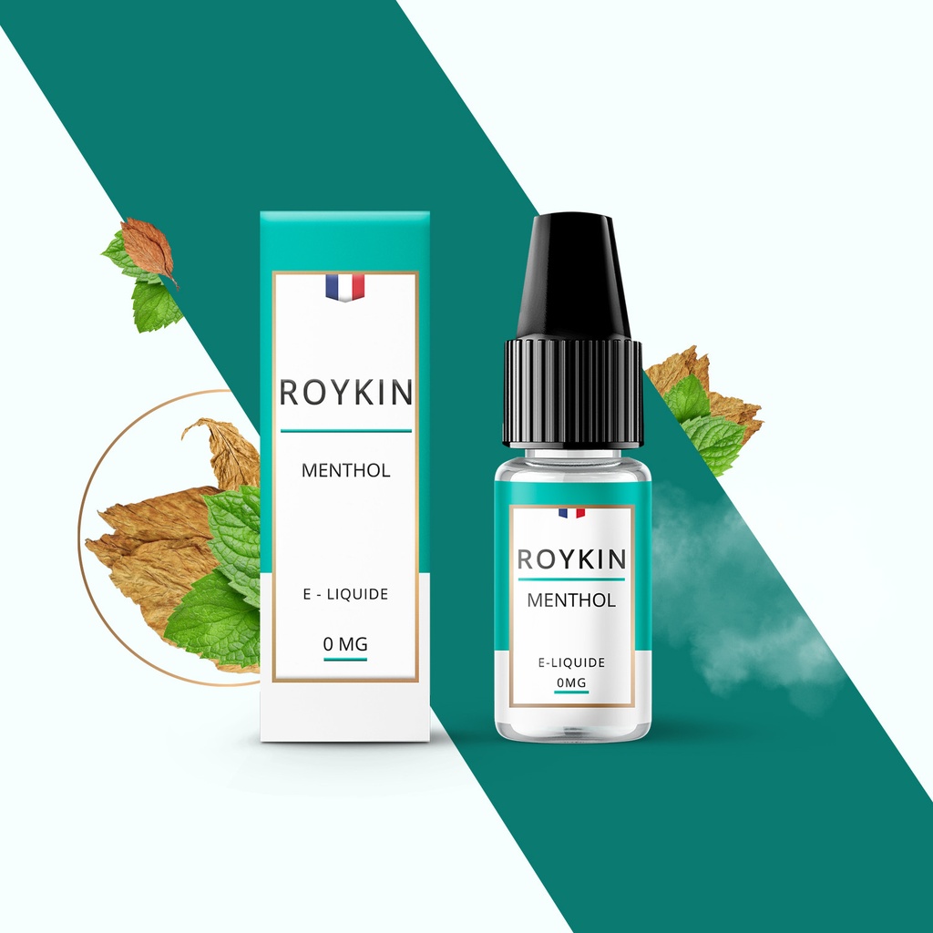 [002773-4877] Menthol 10ml - Roykin (0mg/ml)