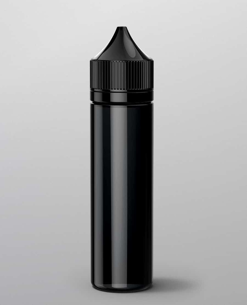 Flacon vide 60ml SANS graduation - UNICORN