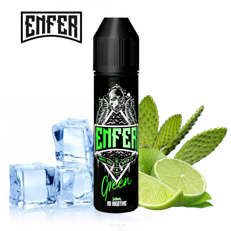 [003847] E liquide Green Enfer 50 ml - Vape 47