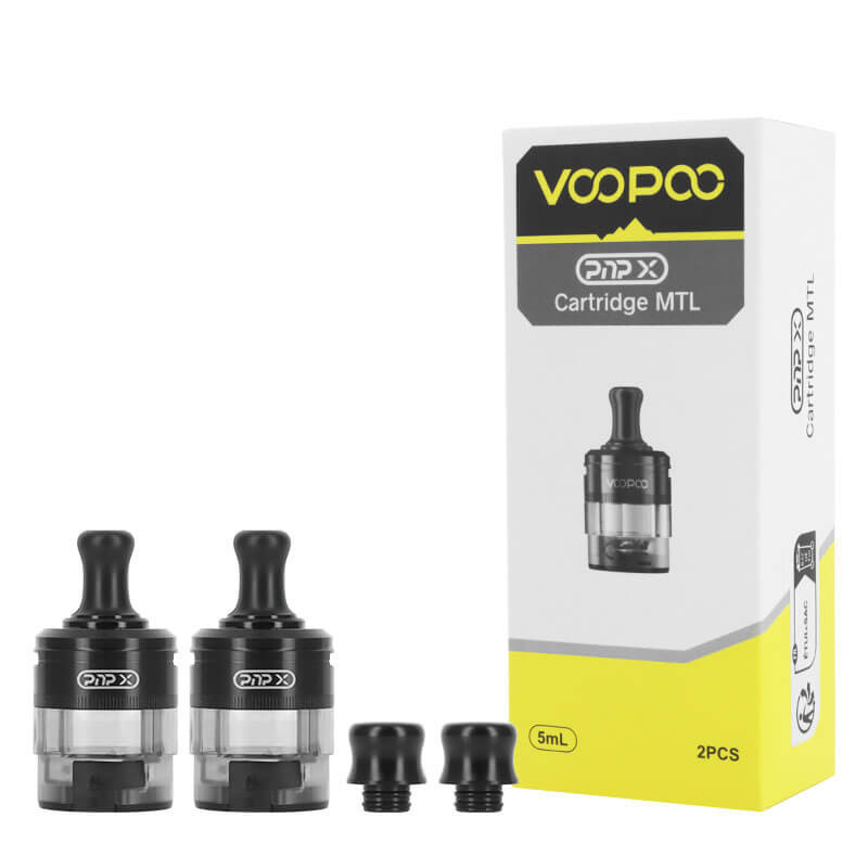 [004017-7725] Cartouche Pod PnPX MTL 5ml x2 - VOOPOO (Noir)