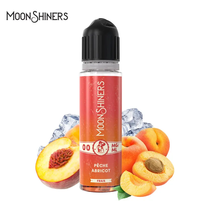 [004580] Pêche Abricot 50ml - Moonshiners
