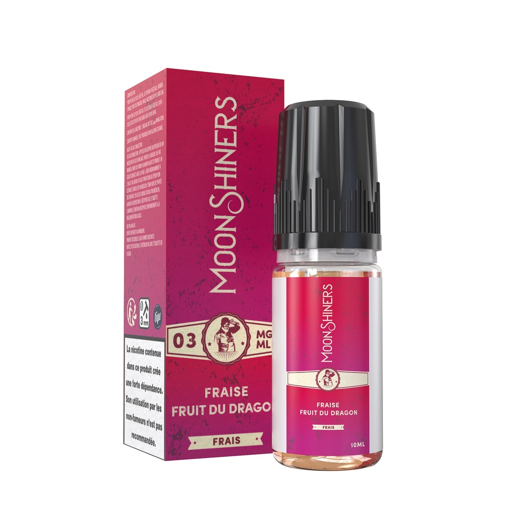 [004602-8587] Fraise Fruit du Dragon Frais 10ml - Moonshiners (3mg/ml)