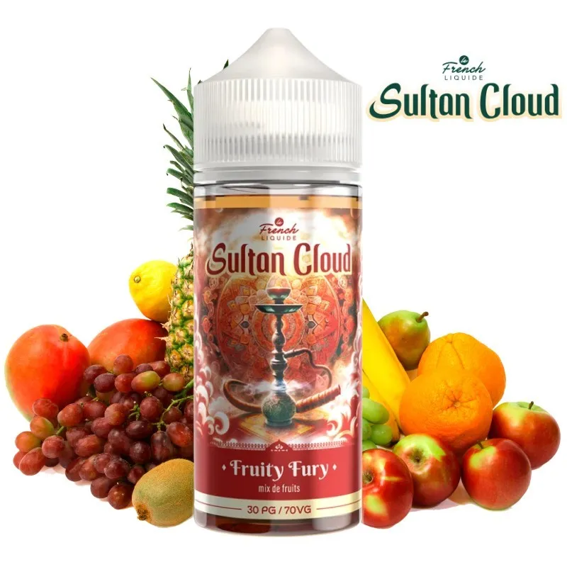 [004639] Fruity Fury 100ml - Sultan Cloud