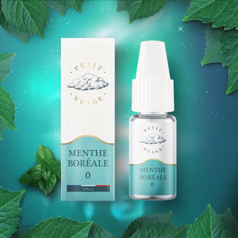 Menthe Boréale 10ml – PETIT NUAGE (0mg/ml)