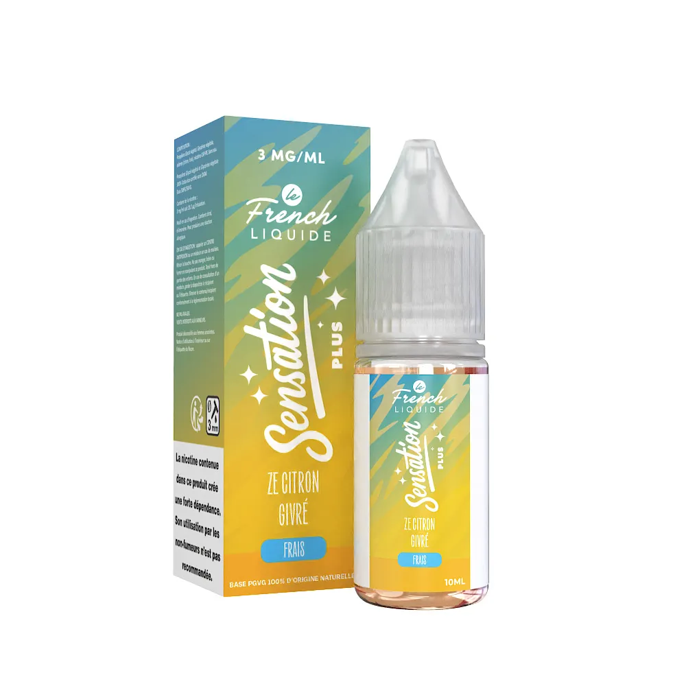 Ze Citron Givré 10ml - SENSATION (3mg/ml)