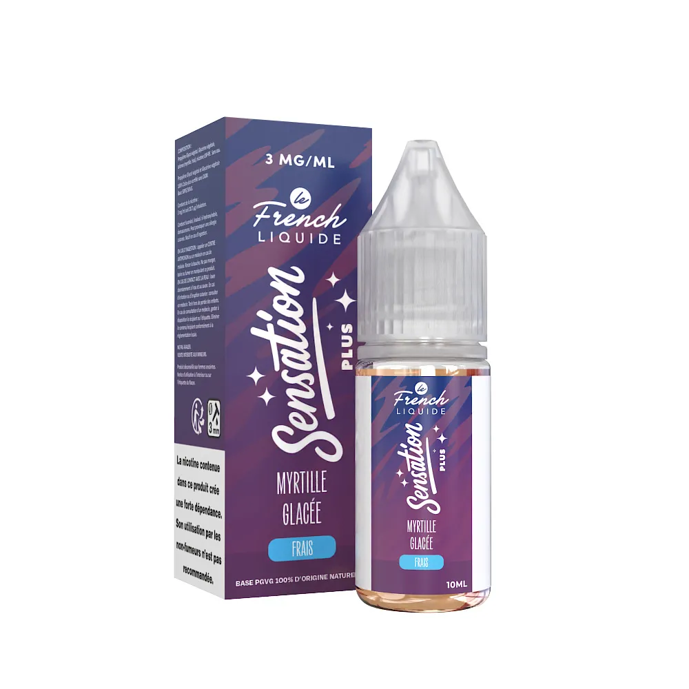Myrtille Glacée 10ml - SENSATION (3mg/ml)