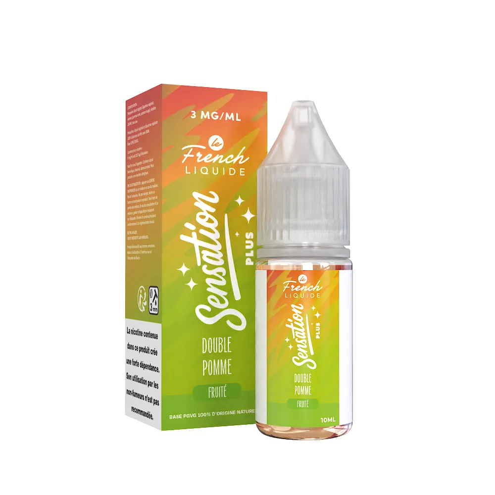 Double Pomme 10ml - SENSATION (3mg/ml)