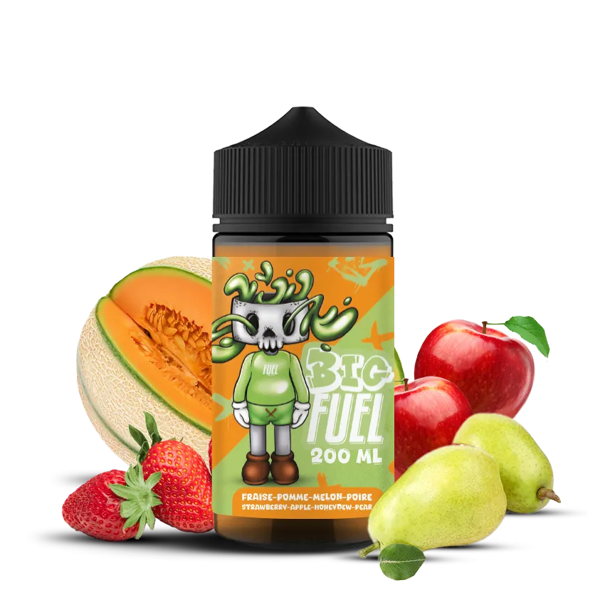 Fraise Pomme Melon Poire 200ml - Big Fuel