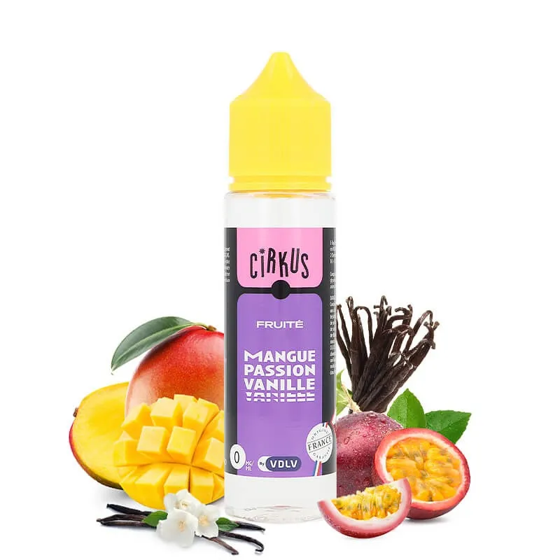 Mangue Passion Vanille 50ml - CIRKUS