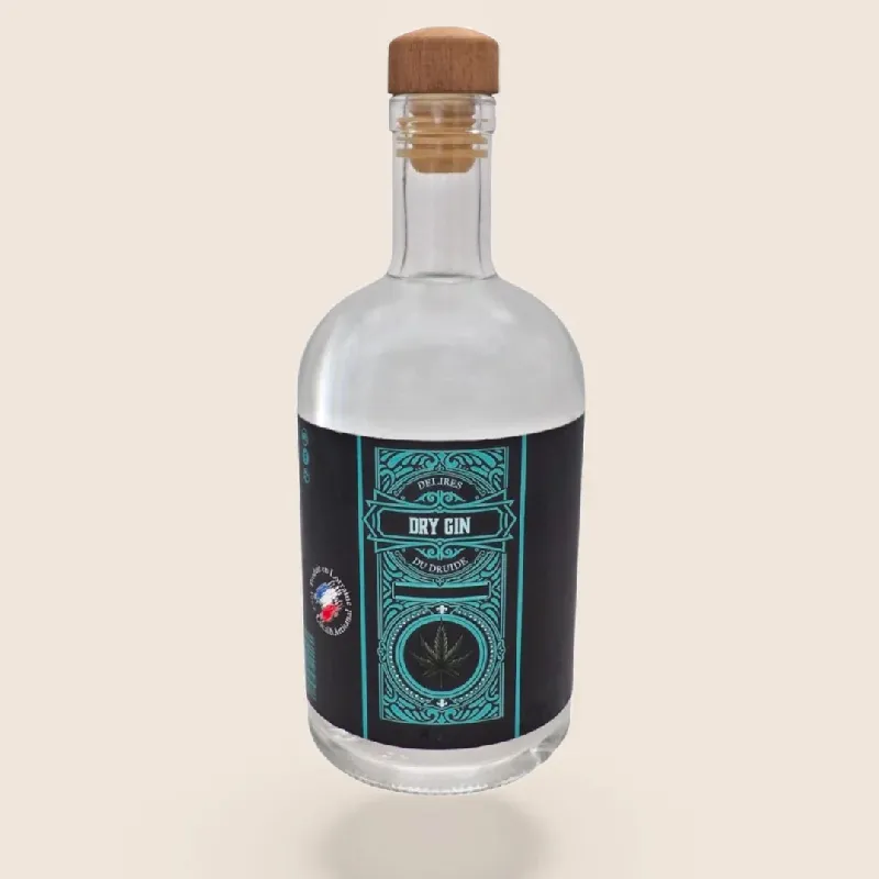 Dry Gin au CBD - DISTILLERIE DU DRUIDE
