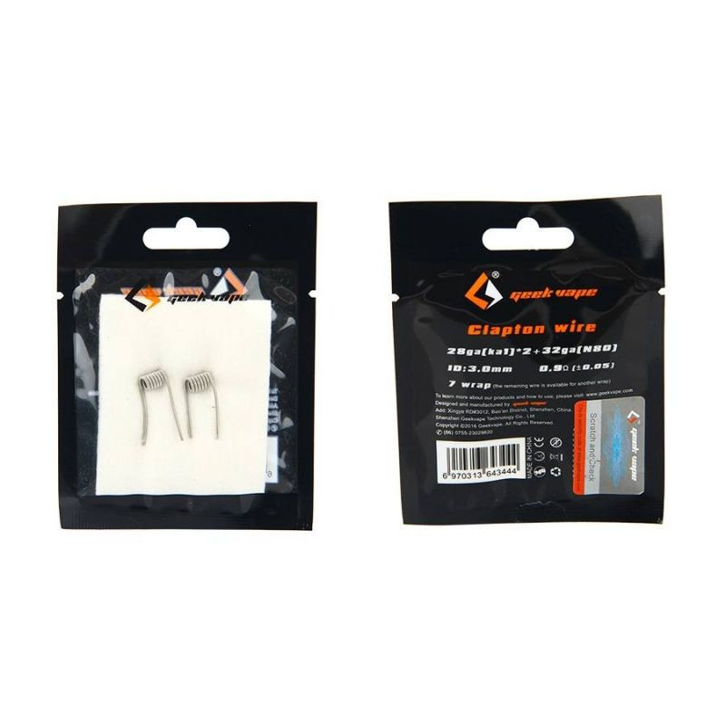 [001435] GeekVape Pré-construit Fil Clapton